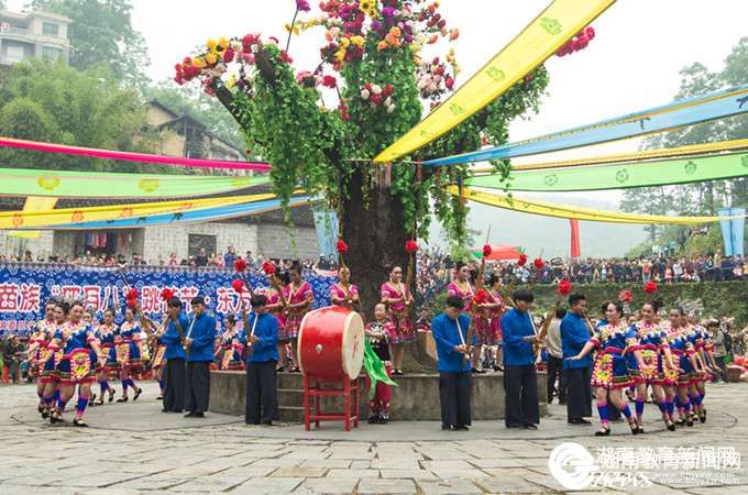 凤凰职中:传承非遗 芦笙歌舞惊艳“四月八”