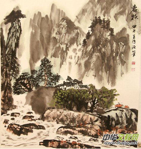 王鸿强国家一级美术师、书画家 王鸿强国家一级美术师、书画家