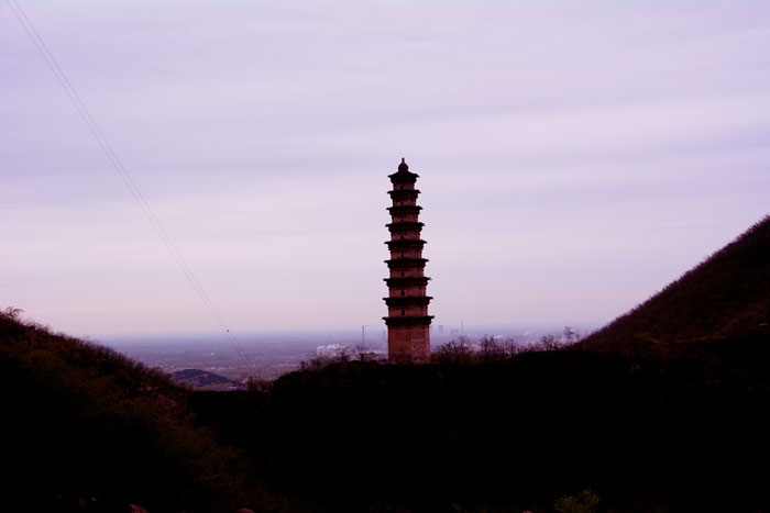 百家岩寺塔（孝女塔）——靳新国摄影