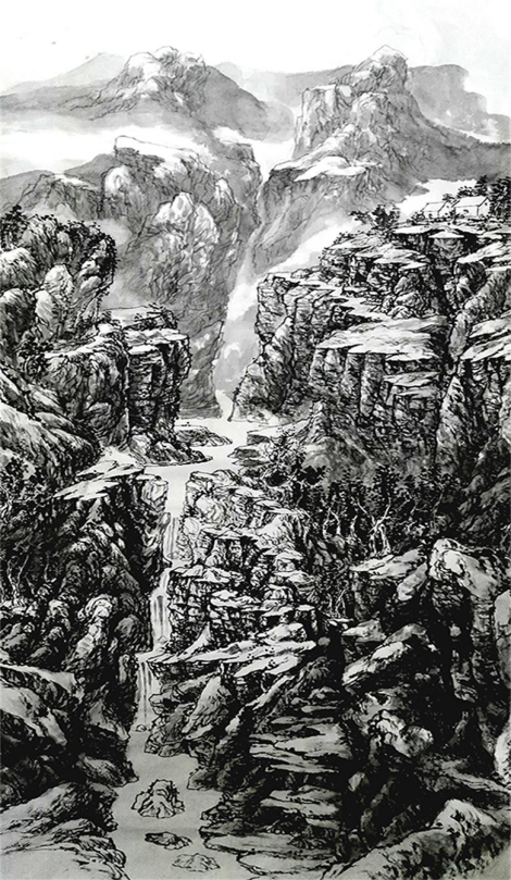圆梦路上——靳军美术作品展在滑县举办 圆梦路上——靳军美术作品展在滑县举办