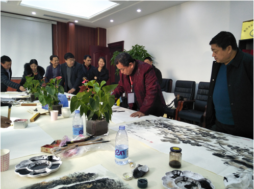 文化下乡进廊坊 笔墨挥毫颂中华 文化下乡进廊坊 笔墨挥毫颂中华
