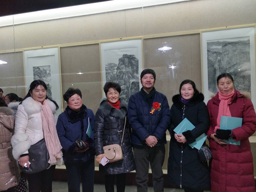 著名画家邬建教授工作室作品巡展阜阳站开展