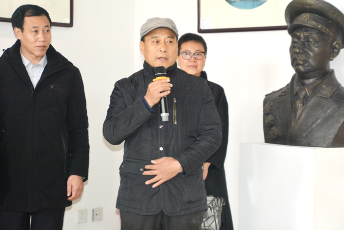 袁氏国艺新春年会暨于建刚曲胜利书画联展在宋庄举行