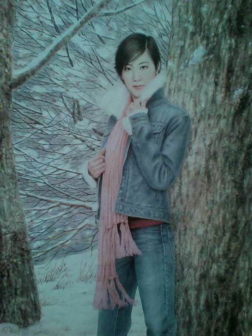 靳荣云冰雪矾墨画与传统国画汇报展