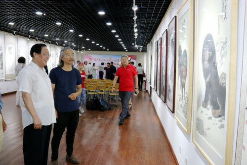 宣和书院“迎七一建党97周年”书画联展在京举行