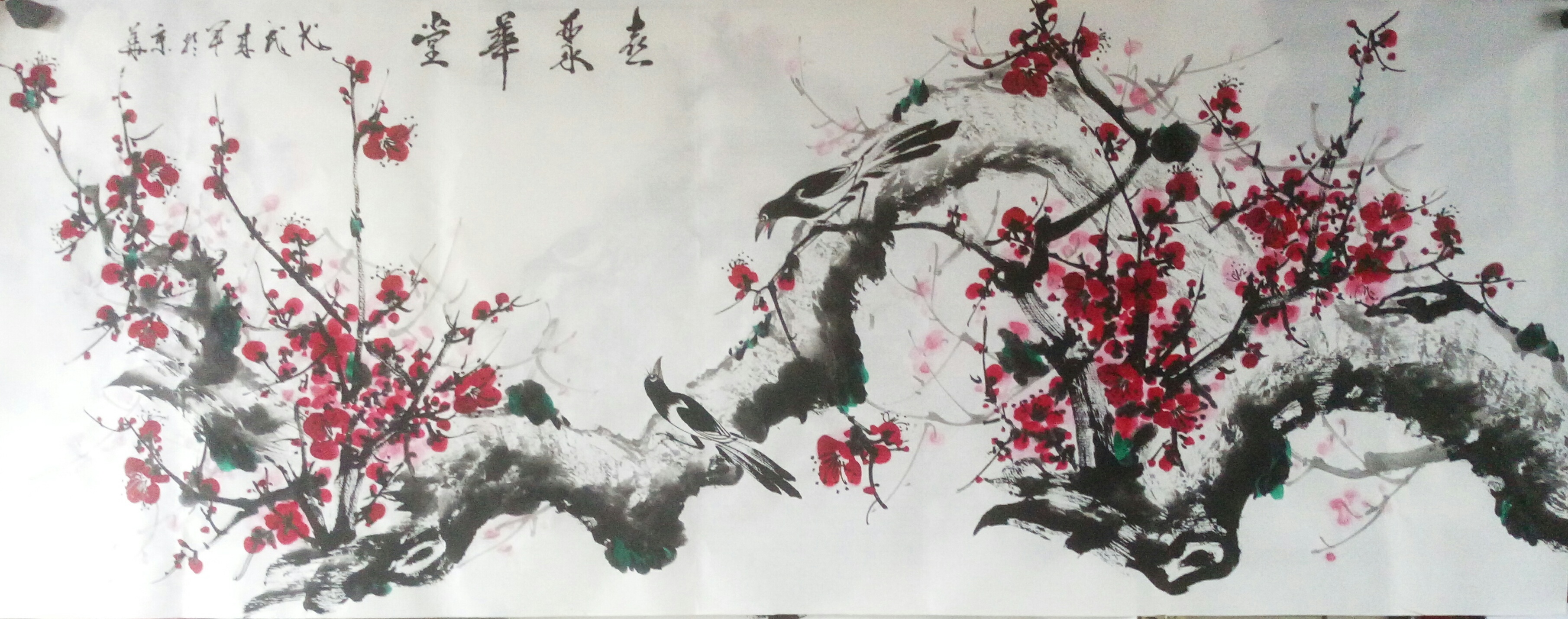 色彩与水墨的融合-访当代著名画家马来军 色彩与水墨的融合-访当代著名画家马来军