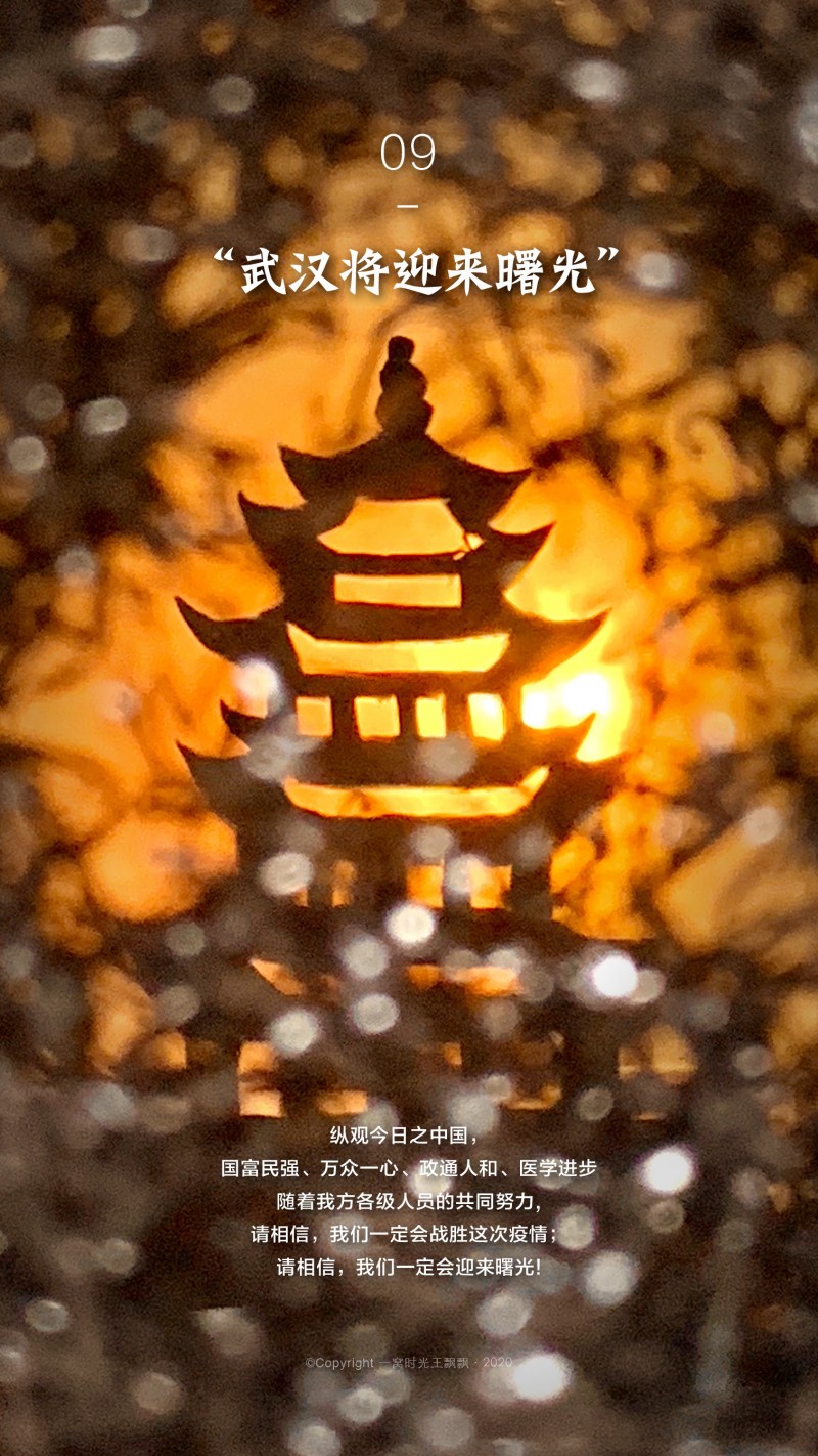 王飘飘：手机创意摄影抗疫情系列——网络书画摄影展优秀作品