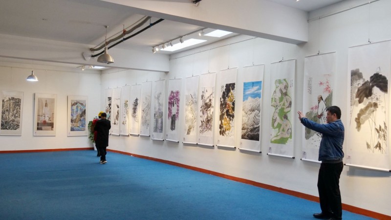 全球华人书法大展暨中国徐悲鸿画院成立30周年国际水墨画邀请展在京开幕 全球华人书法大展暨中国徐悲鸿画院成立30周年国际水墨画邀请展在京开幕