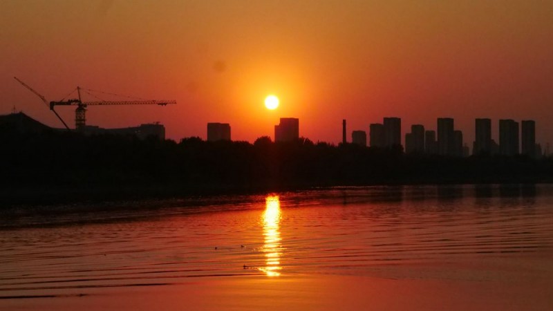 摄影:北京通州运河公园水上风景及画舫游船掠影 摄影:北京通州运河公园水上风景及画舫游船掠影
