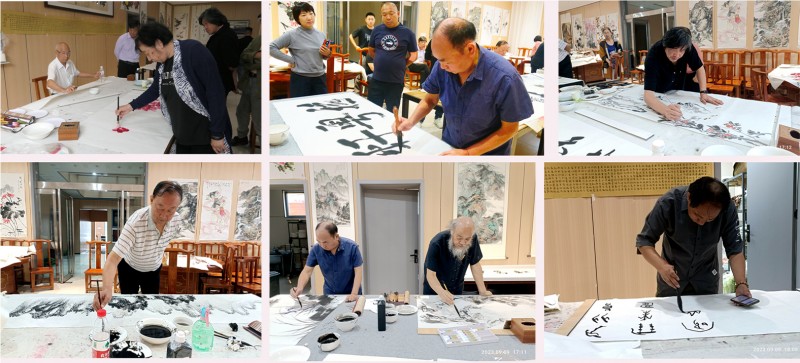 中华靳氏部分书画名家南太行写生创作暨第四届艺术研讨会在王莽岭三宝山庄举行 中华靳氏部分书画名家南太行写生创作暨第四届艺术研讨会在王莽岭三宝山庄举行