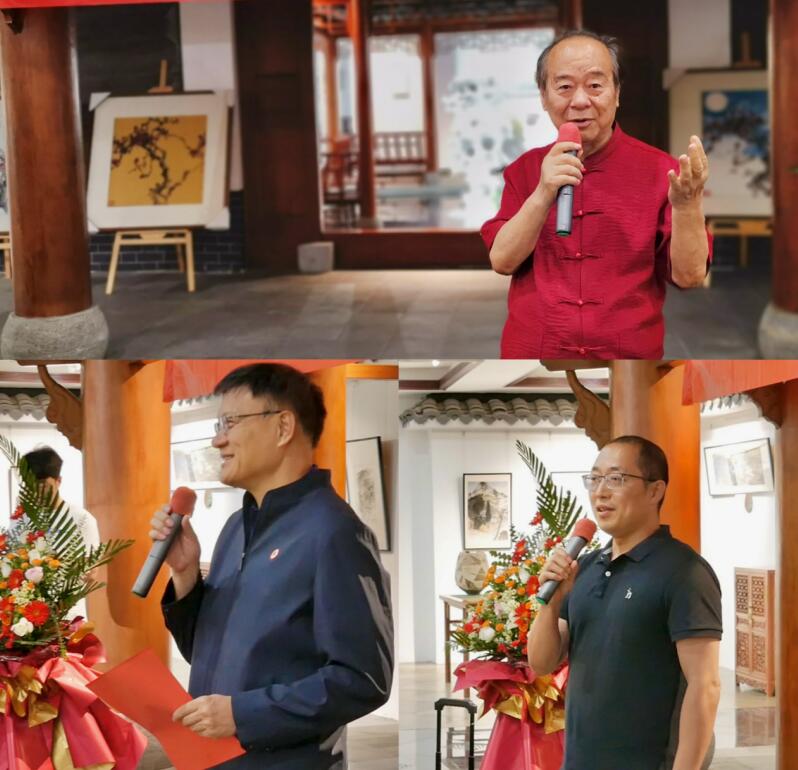 梅竹双清见性灵:张光明教授师生书画展在济南齐鲁红木文化馆璀璨开幕 梅竹双清见性灵:张光明教授师生书画展在济南齐鲁红木文化馆璀璨开幕