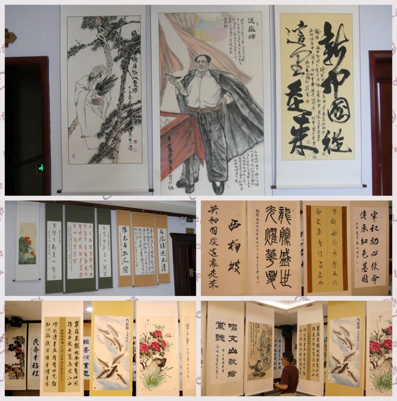 庆七一颂党恩——书画名家作品展暨西柏坡笔会举行 庆七一颂党恩——书画名家作品展暨西柏坡笔会举行