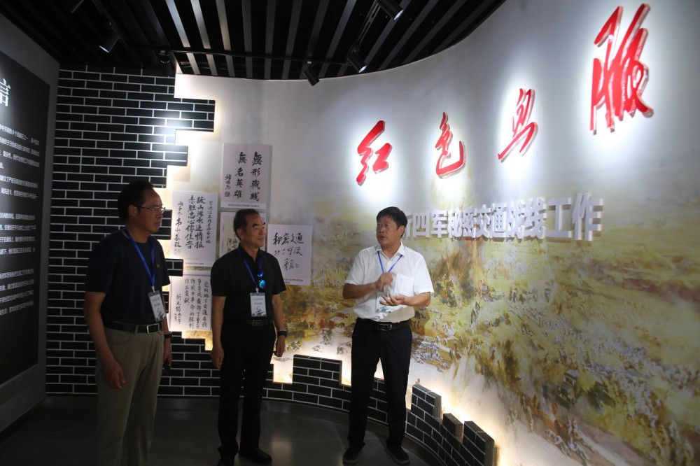 翰墨銘史 警钟長鸣——纪念抗战胜利80周年将军书画展在唐陵村隆重开幕